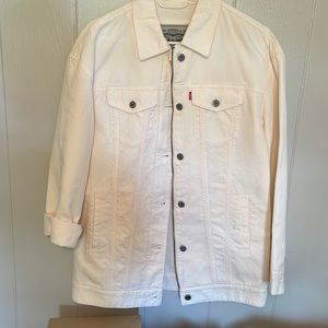 Levis white Jaket